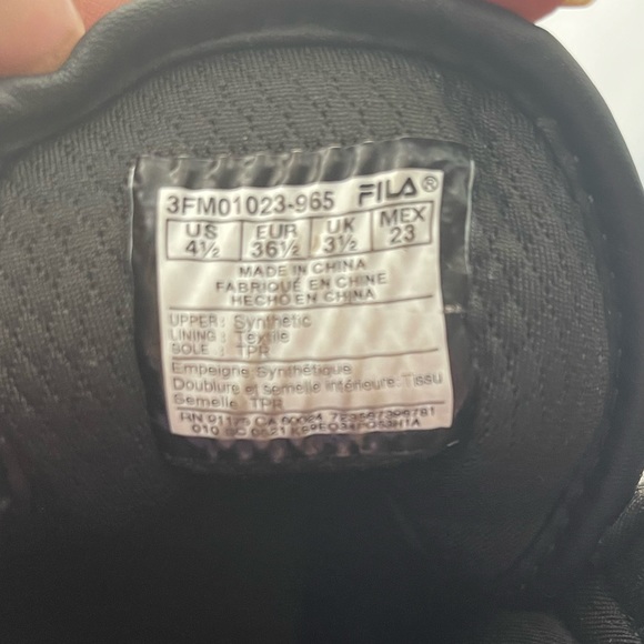 Fila kids basketball sneakers - Picture 5 of 6